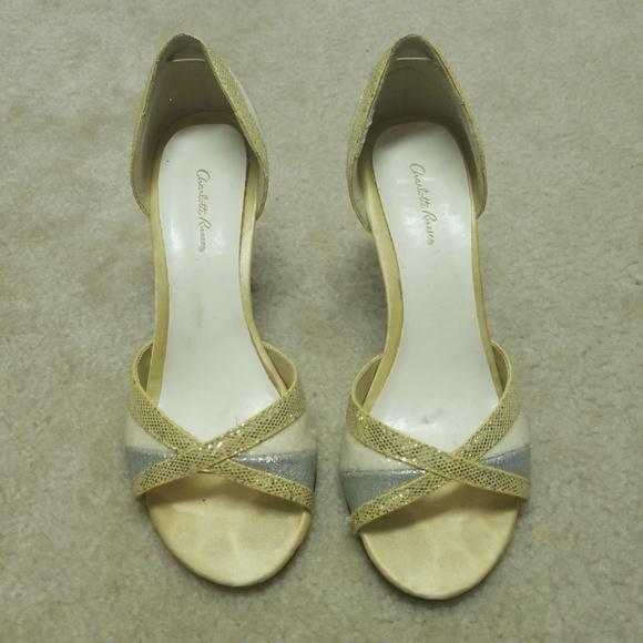 Gorgeous tri color heels - Picture 2 of 4